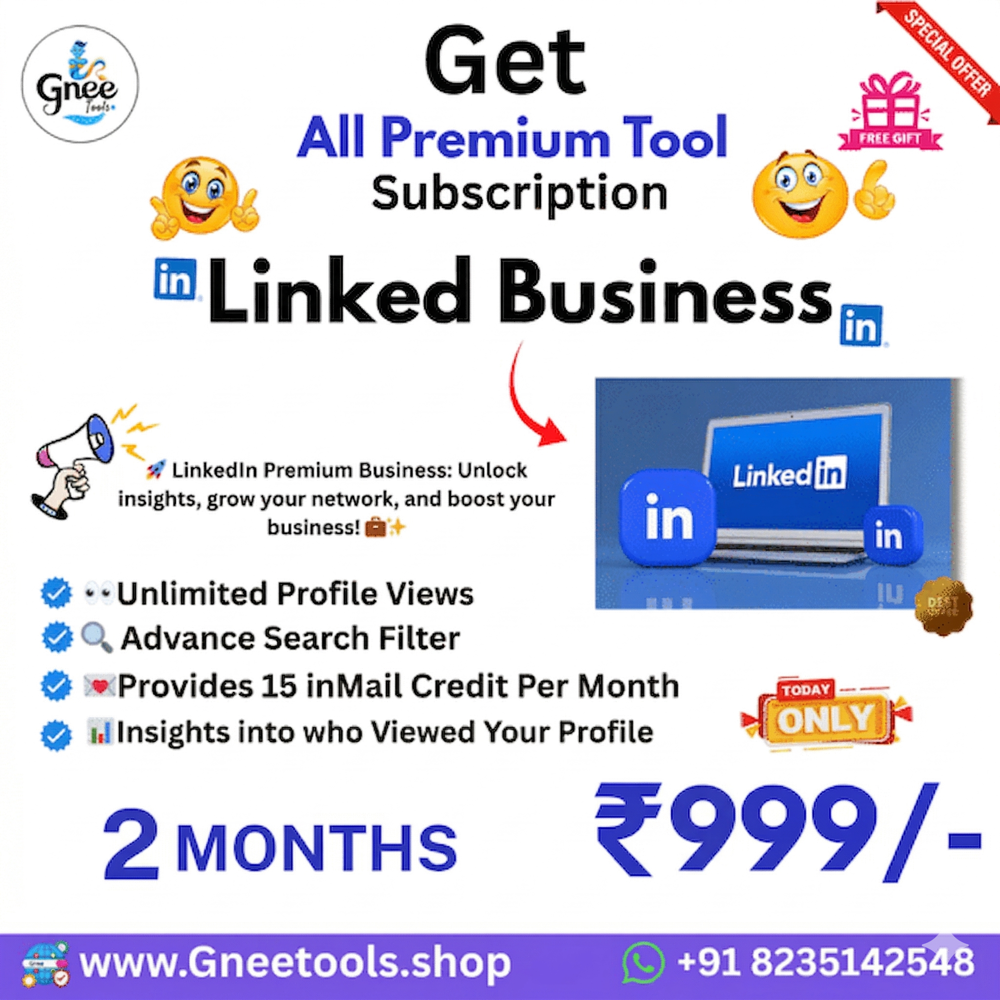 LinkedIn Business Premium- 2 Month